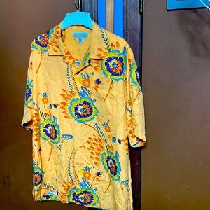 Tommy Bahama Hawaiian Silk Shirt